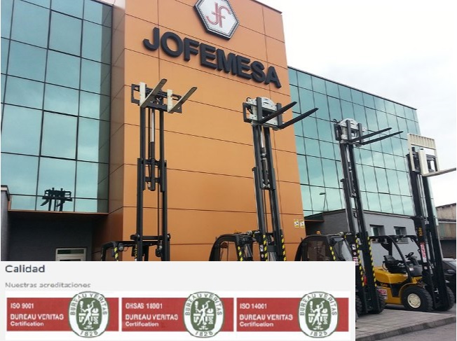 En JOFEMESA apostamos por la renovacion de la gestion integral de calidad